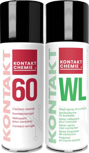 Kontakt Chemie KONTAKT 60 / KONTAKT WL 70013-AG + 71013-AF Kontaktreiniger 1 Set von Kontakt Chemie