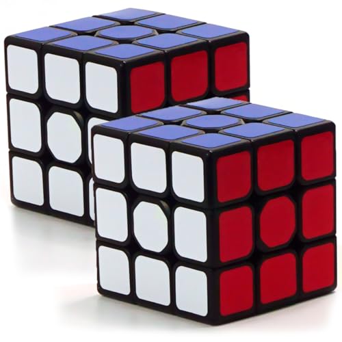 CREADY® Pack aus 2 Zauberwürfeln 3x3 - Speed Cube - Geschenkidee - Verbessere Deine Vorstellungskraft und Kreativität - Rätsel - Speed Cube von CREADY