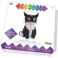 CREAGAMI 3178733 Origami 3D Katze 632 Teile von CREAGAMI