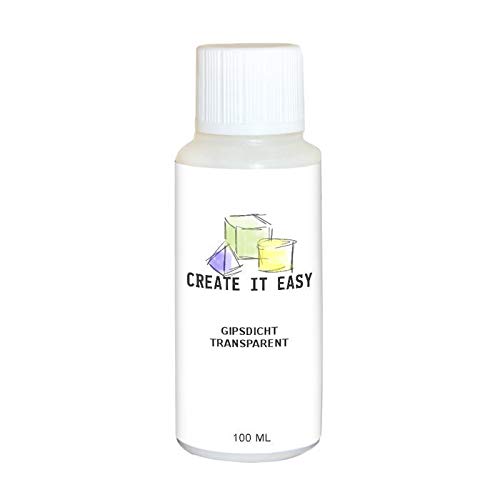 CREATE IT EASY NEU Gipsdicht - Gipsimprägnierer, 100ml - Grundpreis: 1 l = 39,90 EUR von CREATE IT EASY