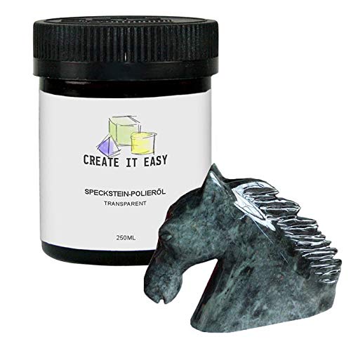 CREATE IT EASY NEU Speckstein Polieröl, transparent, 250 ml von CREATE IT EASY