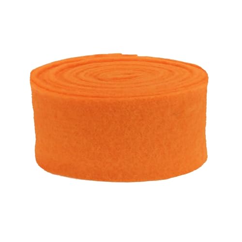 CREATIV DISCOUNT® Filzband, B:4cm L:1,5m, Orange von CREATIV DISCOUNT