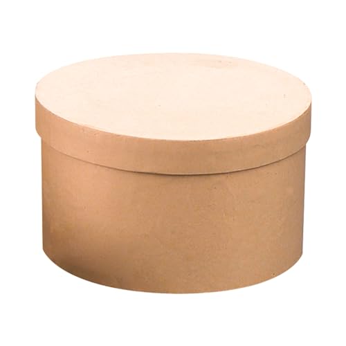 CREATIV DISCOUNT Box Pappe Natur, rund mit Deckel, 14,6 x 10 cm CREATIV DISCOUNT Box Pappe Natur, rund mit Deckel, 14,6 x 10 cm von CREATIV DISCOUNT