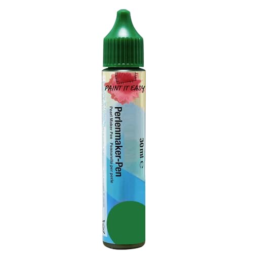 CREATIV DISCOUNT Perlenmaker-Pen, 30 ml, dunkelgrün von CREATIV DISCOUNT