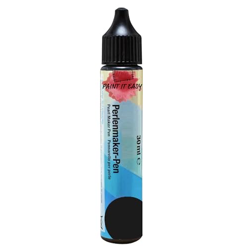 CREATIV DISCOUNT Perlenmaker-Pen, 30 ml, schwarz von CREATIV DISCOUNT