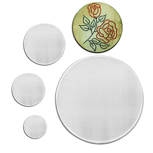 CREATIV DISCOUNT Fensterbild, weiß, Pongé 08, 20 cm Rund CREATIV DISCOUNT Fensterbild, weiß, Pongé 08, 20 cm Rund von CREATIV DISCOUNT