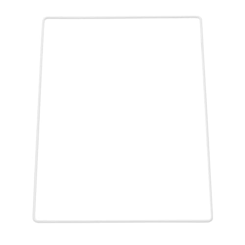 CREATIV DISCOUNT Metall-Rechteck, Größe ca. 20 x 30 cm, Weiss CREATIV DISCOUNT Metall-Rechteck, Größe ca. 20 x 30 cm, Weiss von CREATIV DISCOUNT