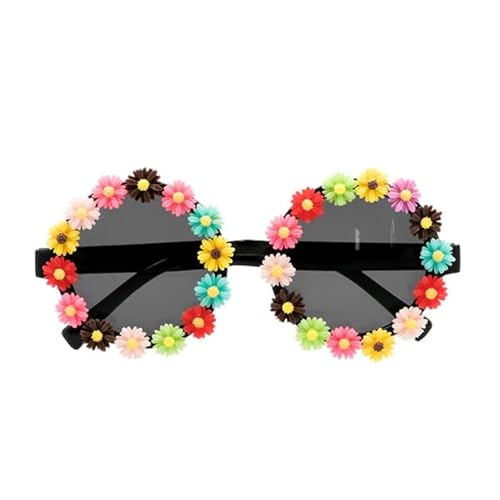 CREATIV DISCOUNT NEU Brille Hippie Flowers mit Blumen von CREATIV DISCOUNT