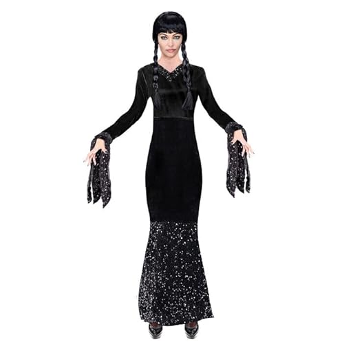 CREATIV DISCOUNT NEU Damen-Kostüm Schwarzes Halloweenkleid, Gr. M von CREATIV DISCOUNT