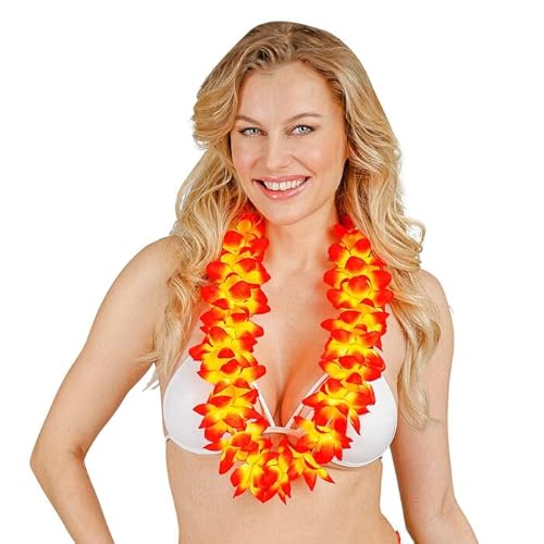 CREATIV DISCOUNT NEU Hawaiikette/Hulakette, orange von CREATIV DISCOUNT