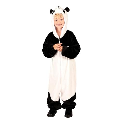 CREATIV DISCOUNT NEU Kinder-Kostüm Panda aus dickem Plüsch, Overall, Gr. 80-86 von CREATIV DISCOUNT