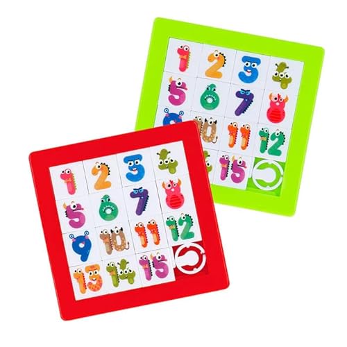 NEU Mitgebsel/Gastgeschenk für Kindergeburtstag Partyspiele/Spielzeug, Schiebepuzzles, 2 Stück von CREATIV DISCOUNT