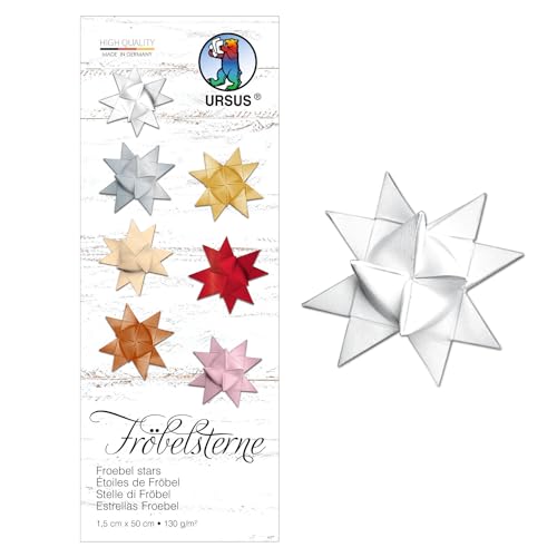 CREATIV DISCOUNT Papierstreifen 130g/qm, 100 Stück 1,5x50 cm, Weiß von CREATIV DISCOUNT