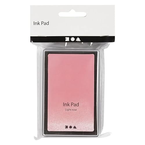 CREATIV DISCOUNT Stempelkissen, Hellrosa, H 2 cm, Größe 9x6 cm, 1 STK. CREATIV DISCOUNT Stempelkissen, Hellrosa, H 2 cm, Größe 9x6 cm, 1 STK. von CREATIV DISCOUNT
