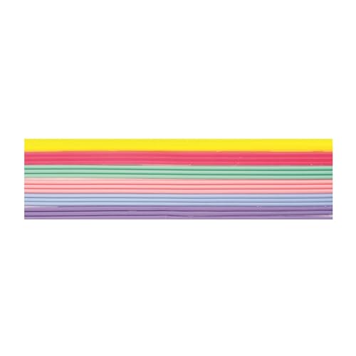 CREATIV DISCOUNT Verzierwachsstreifen, 6 x 3 Stück, 200 x 2 mm, Pastell CREATIV DISCOUNT Verzierwachsstreifen, 6 x 3 Stück, 200 x 2 mm, Pastell von CREATIV DISCOUNT