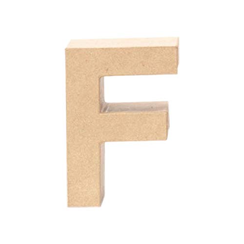 Creative Discount® Papp-Buchstabe F, 17,5x5,5cm von CREATIV DISCOUNT