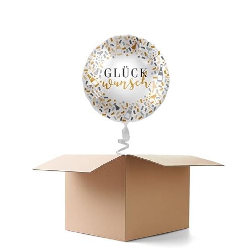 NEU Ballongrüße Glückwunsch, 1 Ballon von CREATIV DISCOUNT