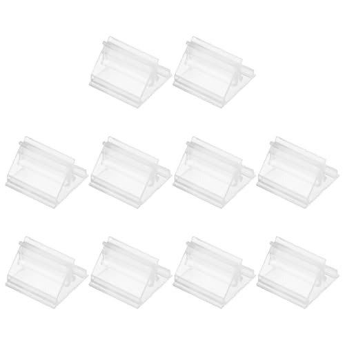 CRILSTYLEO 10st Kartenständer Kartenhalter Für Kinderkartenspiele Kartenhalter Für Spielkarten Tischdeckenhalter Clips Outdoor Spielkartenhalter Für Erwachsene Transparent Plastik von CRILSTYLEO