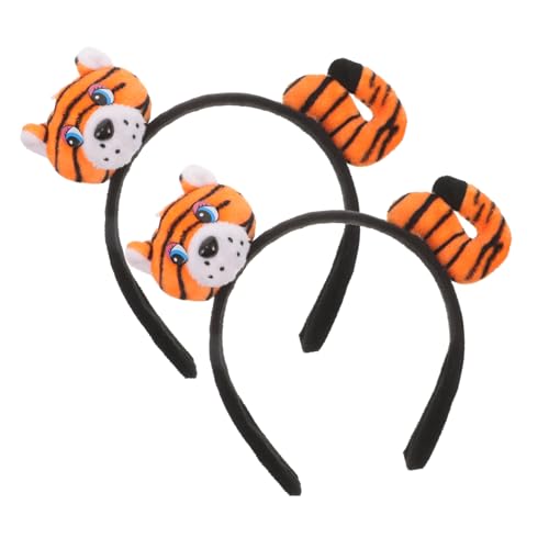 CRILSTYLEO 2st Stirnband Einzigartige Haartracht Party-haar-dekore Plüsch Haarband Haarreifen Cosplay-dekor Für Kinder Tier-cosplay-haardekore Party-haarschmuck Cosplay-outfits Stoff von CRILSTYLEO