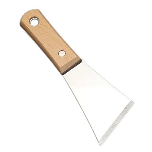 CRILSTYLEO Professioneller Spachtel Edelstahl Putty Cutter Praktisches Werkzeug Zum Verputzen Und Glätten Ideal Für Holzleim Und Klebstoffentfernung Hochwertiges Trowel Tool von CRILSTYLEO