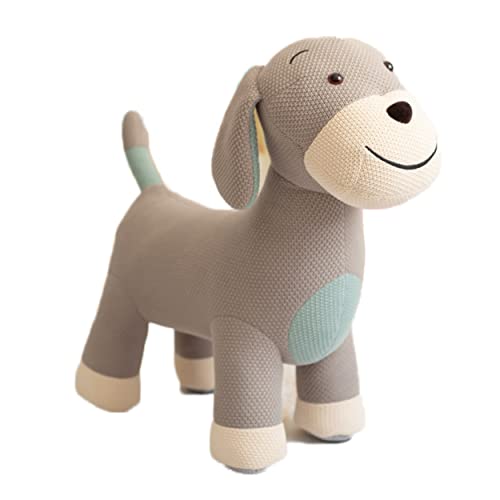 CROCHETTS | Kuscheltier Maxi Amigurumi Welpen Cocker von Häkeln. Stoff aus hypoallergener Baumwollwolle und großer Struktur. Häkelpuppe, großer Cockerhund. von CROCHETTS