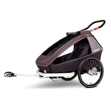 CROOZER Kinderfahrradanhänger Kid Vaaya 1 Blossom Red von CROOZER