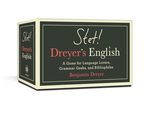 Clarkson Potter STET! Dreyer's English: A Game for Language Lovers, Grammar Geeks, and Bibliophiles von CROWN