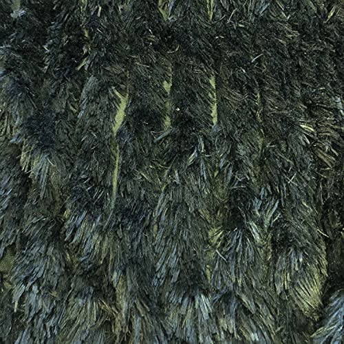 CRS Fur Fabrics 5056653805214 Stoff, Schwarz, 1Mtr - 150cm x 100cm von CRS Fur Fabrics