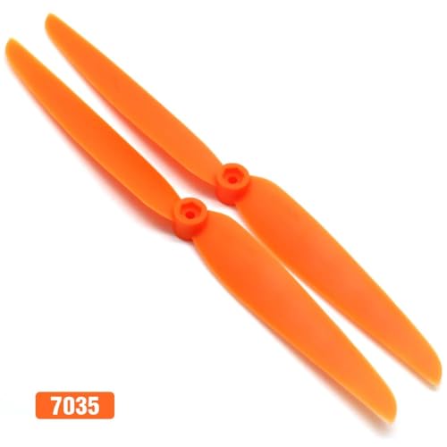 10 Teile/los Flugzeug GWS Propeller EP5030 7035 8040 8060 9050 1060 Schraube Propeller Props for RC Modell Flugzeug Ersetzen (Color : 7035) von CRUMPS