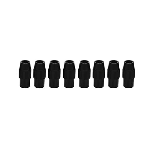 CRUMPS Kunststoff Teleskop Rohr Stecker Net Pole Locator Twist Lock Schnalle Teleskop Rohr Klemme Joint for RC Modell Spielzeug DIY(19-22mm) von CRUMPS