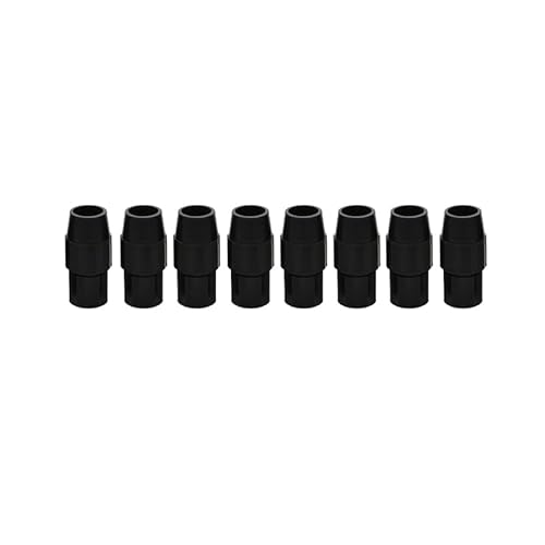 CRUMPS Kunststoff Teleskop Rohr Stecker Net Pole Locator Twist Lock Schnalle Teleskop Rohr Klemme Joint for RC Modell Spielzeug DIY(22-25mm) von CRUMPS