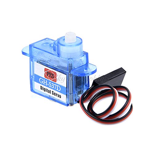 CRUMPS PES GH-S37D 3,7g Servo Mini Micro Servo for RC Flugzeug Hubschrauber Boot Auto Trex 250 von CRUMPS