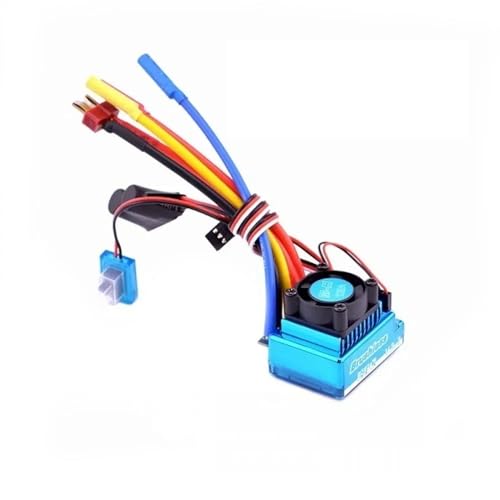 CRUMPS Waterp-Dach 45A 60A 80A 120A Bürstenlosen ESC Elektrische Geschwindigkeit Controller Staubdicht for 1/8 1/10 1/12 RC Auto Crawler RC Boot Teil(120A) von CRUMPS