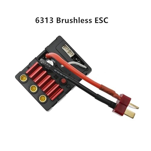 SCY 16101 PRO 16102 PRO 16103 PRO RC Auto Bürstenlosen Metall Upgrade Teile DIY Teile Original Teile Bürstenlosen Motor Getriebe Antriebswelle (Color : Brushless ESC) von CRUMPS