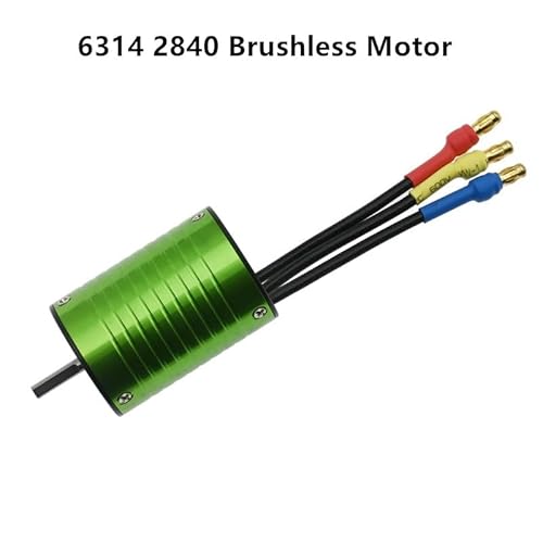 SCY 16101 PRO 16102 PRO 16103 PRO RC Auto Bürstenlosen Metall Upgrade Teile DIY Teile Original Teile Bürstenlosen Motor Getriebe Antriebswelle (Color : Brushless Motor) von CRUMPS