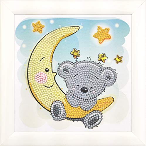 Craft Buddy Crystal Art CAFBL-2 Koala, 16x16cm Einrahmbare Kristallkunst, Mehrfarbig von CRYSTAL ART