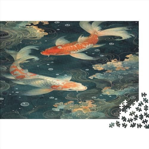 Koi 1000pcs (75x50cm) Puzzle Für Erwachsene Fische Geschicklichkeitsspiel-Rätsel von CTAMM