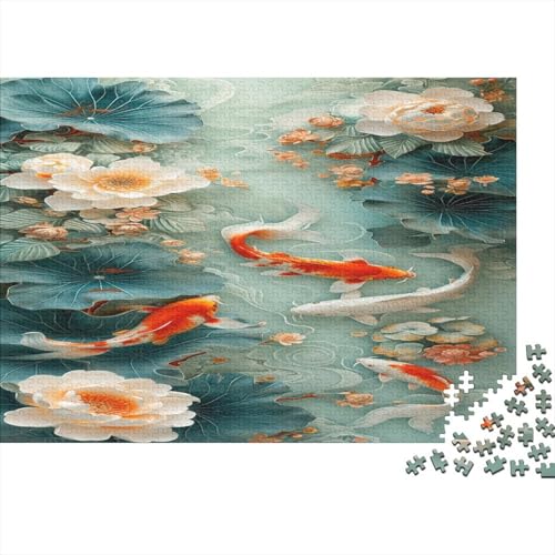 Puzzle Koi,1000pcs (75x50cm) Puzzle Für Erwachsene Ab 14 Jahren Fische Puzzle von CTAMM