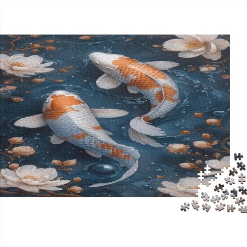 Puzzles 1000pcs (75x50cm) Für Erwachsene Koi Puzzles Für Erwachsene Puzzle-Lernspiele Fische von CTAMM