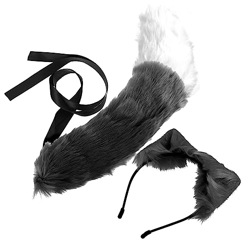 CTIRCHIU 2 Stück Kunstpelz Tierohren Set mit Niedliches Fuchs und Kaninchen Cosplay Haarreif für Vielseitiges Kostümzubehör für Karneval Halloween Bühnenauftritte und Themenpartys CTIRCHIU 2 Stück Kunstpelz Tierohren Set mit Niedliches Fuchs und Kaninchen Cosplay Haarreif für Vielseitiges Kostümzubehör für Karneval Halloween Bühnenauftritte und Themenpartys von CTIRCHIU