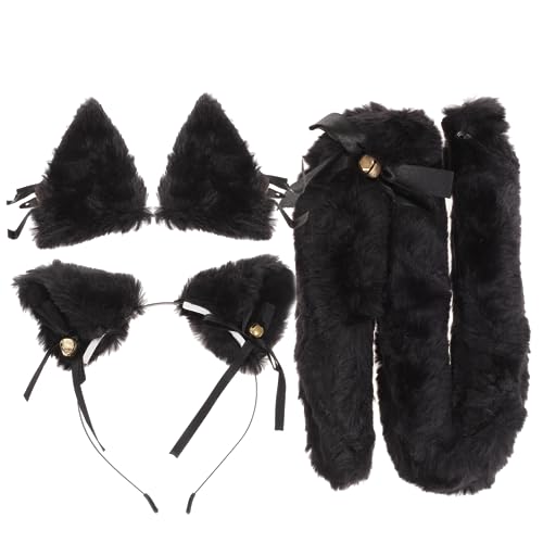 CTIRCHIU Flauschiges Fuchsohr Haarreif mit Hautfreundlich und Langlebig Cosplay Tierkostüm Zubehör für Party und Rollenspiel Schwarzes Fantasy Accessoire CTIRCHIU Flauschiges Fuchsohr Haarreif mit Hautfreundlich und Langlebig Cosplay Tierkostüm Zubehör für Party und Rollenspiel Schwarzes Fantasy Accessoire von CTIRCHIU