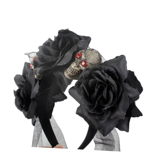 CTIRCHIU Halloween Haarschmuck Stirnband Kopfband Halloween Haarreifen Schwarz CTIRCHIU Halloween Haarschmuck Stirnband Kopfband Halloween Haarreifen Schwarz von CTIRCHIU