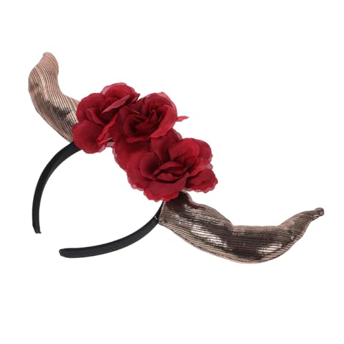 CTIRCHIU Halloween Stirnband mit Gothic Dämonenhörnern Robustes Leichtes Kopfstück für Damen Wiederverwendbar Vielseitig Kombinierbar für Halloween Partys und Kostüm events CTIRCHIU Halloween Stirnband mit Gothic Dämonenhörnern Robustes Leichtes Kopfstück für Damen Wiederverwendbar Vielseitig Kombinierbar für Halloween Partys und Kostüm events von CTIRCHIU