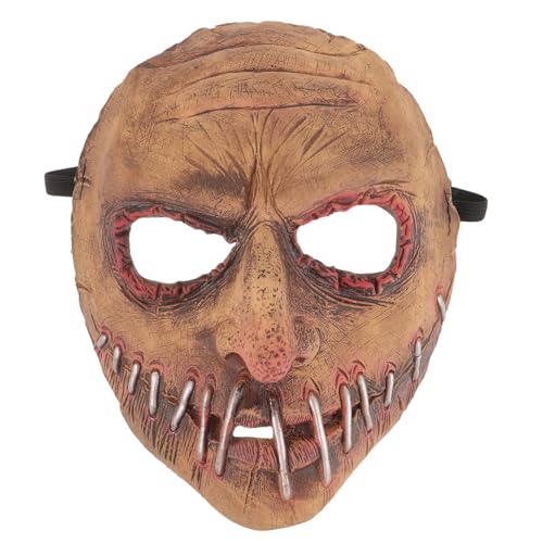 CTIRCHIU Horrormaske Halloween N Masken Requisite Cosplay LED Reaper Lady Ghoulish Gruselige Gesichtsmaske Party Schwarzes Skelett Gruselige Masken Für Erwachsene Realistische Grim Head CTIRCHIU Horrormaske Halloween N Masken Requisite Cosplay LED Reaper Lady Ghoulish Gruselige Gesichtsmaske Party Schwarzes Skelett Gruselige Masken Für Erwachsene Realistische Grim Head von CTIRCHIU