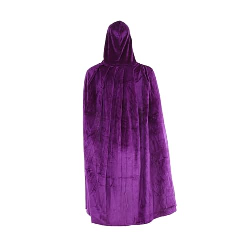 CTIRCHIU Kapuzenumhang Halloween Kostüm Goldvelours Langer Umhang mit Großer Kapuze für Hexen Vampir Zauberer Cosplay Party Zubehör CTIRCHIU Kapuzenumhang Halloween Kostüm Goldvelours Langer Umhang mit Großer Kapuze für Hexen Vampir Zauberer Cosplay Party Zubehör von CTIRCHIU