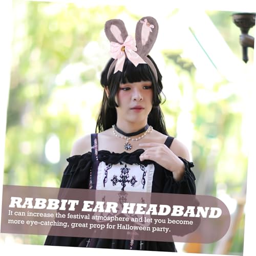 CTIRCHIU Plüsch Hasenohren Haarreif mit Schleife Weiches Niedliches Stirnband für Ostern Party Cosplay Mädchen Accessoire Bequem Rutschfest für Festliche Anlässe und Fotoshootings CTIRCHIU Plüsch Hasenohren Haarreif mit Schleife Weiches Niedliches Stirnband für Ostern Party Cosplay Mädchen Accessoire Bequem Rutschfest für Festliche Anlässe und Fotoshootings von CTIRCHIU