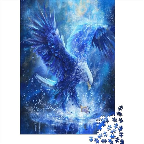 Adler Puzzle 1000 Teile,Puzzle Für Erwachsene, Impossible Puzzle,Puzzle Farbenfrohes Legespiel,GesKükenlichkeitsspiel Für Die Ganze Familie Puzzel 1000pcs (75x50cm) von CTNEBUIIO