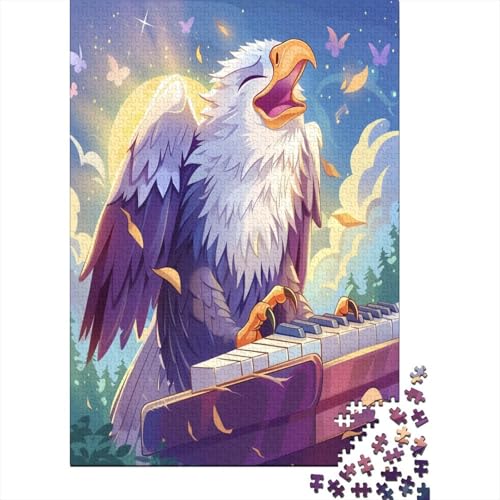 Adler Puzzle 1000 Teile Für Erwachsene Und Kinder Ab 14 Jahren Für Stressabbauer Puzzel 1000pcs (75x50cm) von CTNEBUIIO