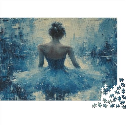 Balletttanz Puzzle 1000 Teile,Puzzle Für Erwachsene, Impossible Puzzle, Geschicklichkeitsspiel Für Die Ganze Familie,Puzzle Farbenfrohes,Puzzle-Geschenk,Raumdekoration Puzzel 1000pcs (75x50cm) von CTNEBUIIO