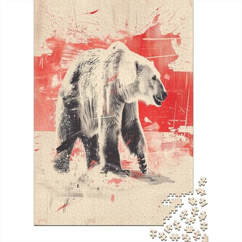 Brown Bär Puzzle 1000 Teile Für Erwachsene Und Kinder Ab 14 Jahren Für Stressabbauer Puzzel 1000pcs (75x50cm) von CTNEBUIIO